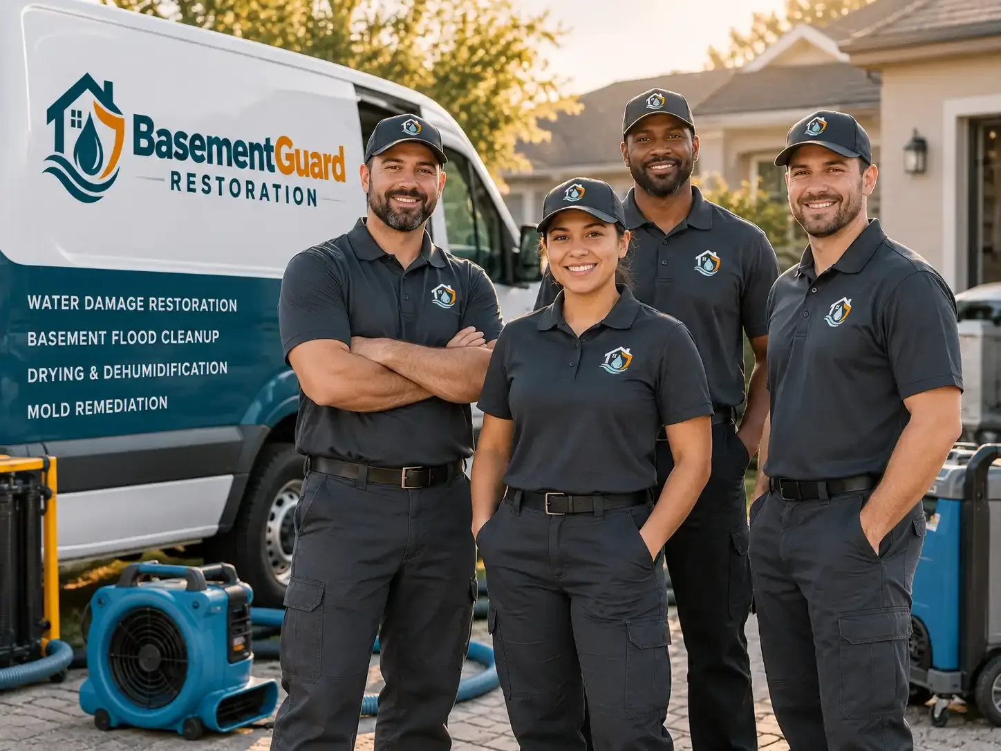 Basement Water Damage Restoration company in Breedsville, MI